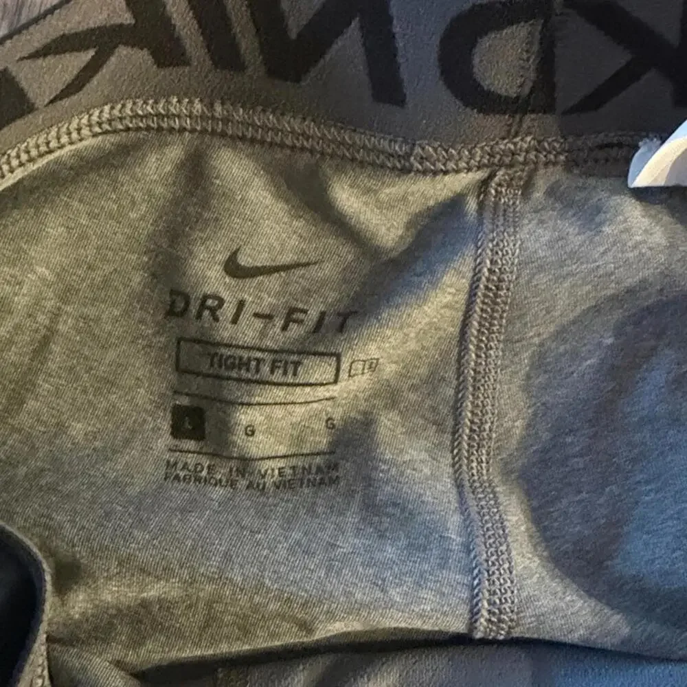 Nike Dri-FIT Gray Tights